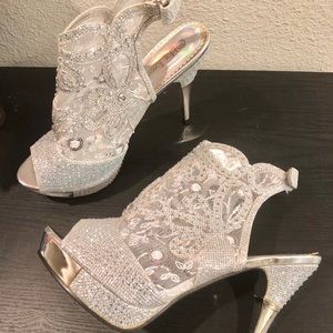 Rhinestone Heels